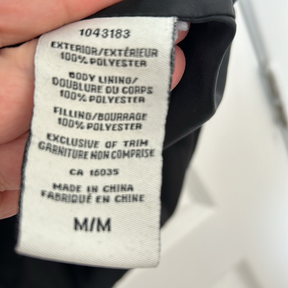 CATHERINE MALANDRINO - Vest houndstooth pattern quilted black and white size M - Picture 6 of 8